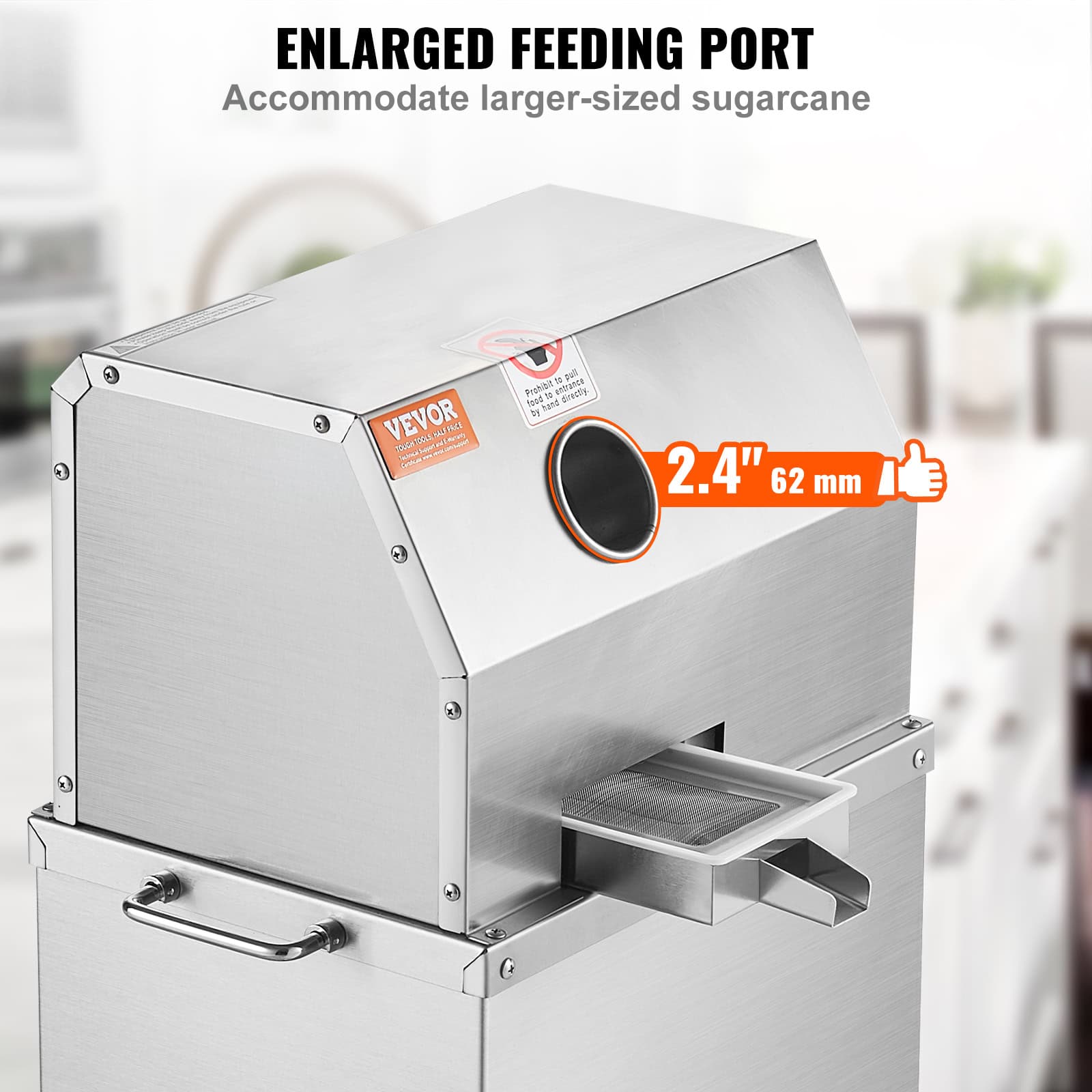 Optical feeding port for enhanced medical procedures with 2.4-inch size, designed for durability and precision in clinical environments.