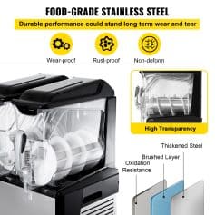 High transparency food-grade stainless steel storage for long-term durability and hygiene in medical and food environments.