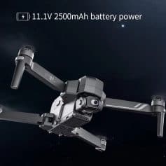 High-quality drone for photography and videography with advanced stabilization and 2500mAh battery for extended flight time. Perfect for professional aerial shots and creative projects.