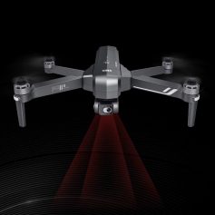 High-tech drone equipped with laser scanning technology for medical and healthcare applications.