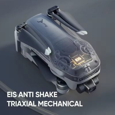 High-tech EIS anti-shake tri-axial mechanical drone for stable aerial photography and videography. Perfect for advanced optical applications and drone enthusiasts.