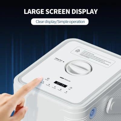 Optometry screen display for eye exam equipment with clear, easy-to-read interface for accurate vision testing. Large display ensures simplified operation and precise results.