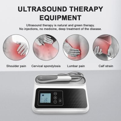High-quality ultrasound therapy equipment for shoulder, neck, lumbar, and calf pain. Non-invasive, drug-free treatment options for effective pain management.