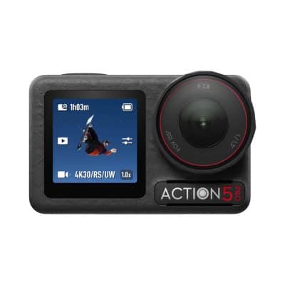 High-quality action camera for sports and outdoor activities, capable of 4K video recording, compact design, and versatile accessories for capturing adventures.