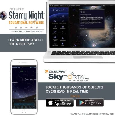 Optical sky watching app for star constellations and planets.