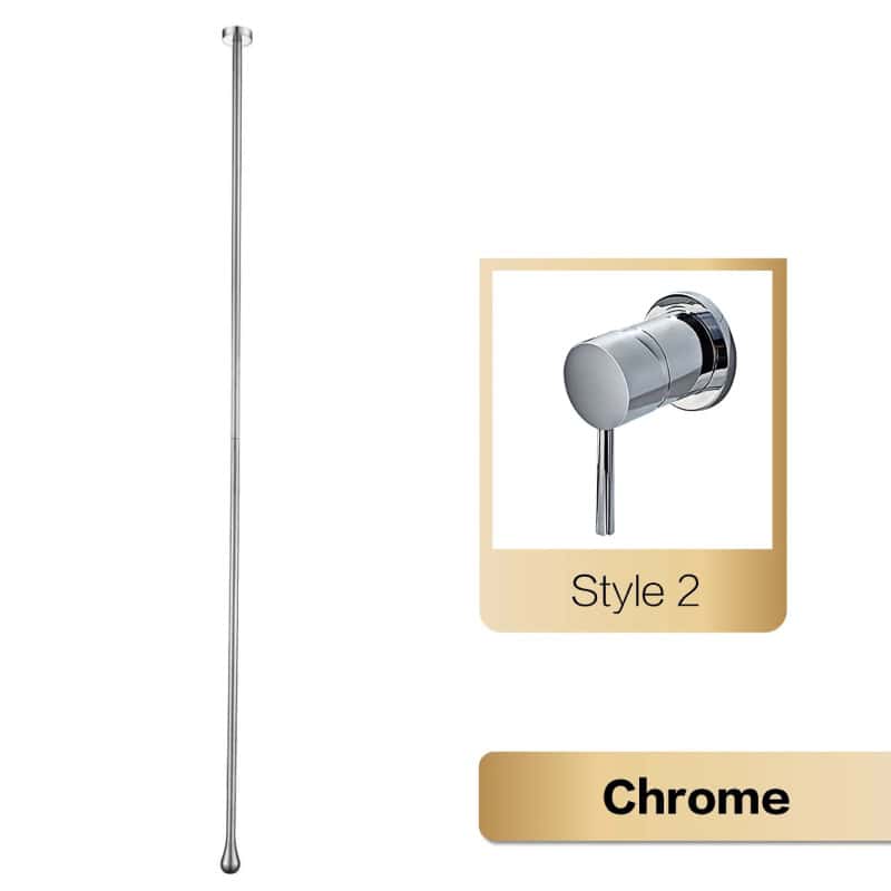 Chrome / Wall-Mounted Faucet