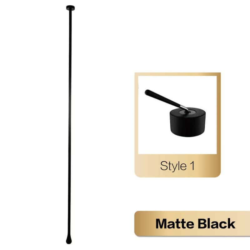 Matte Black / Cylindrical Faucet