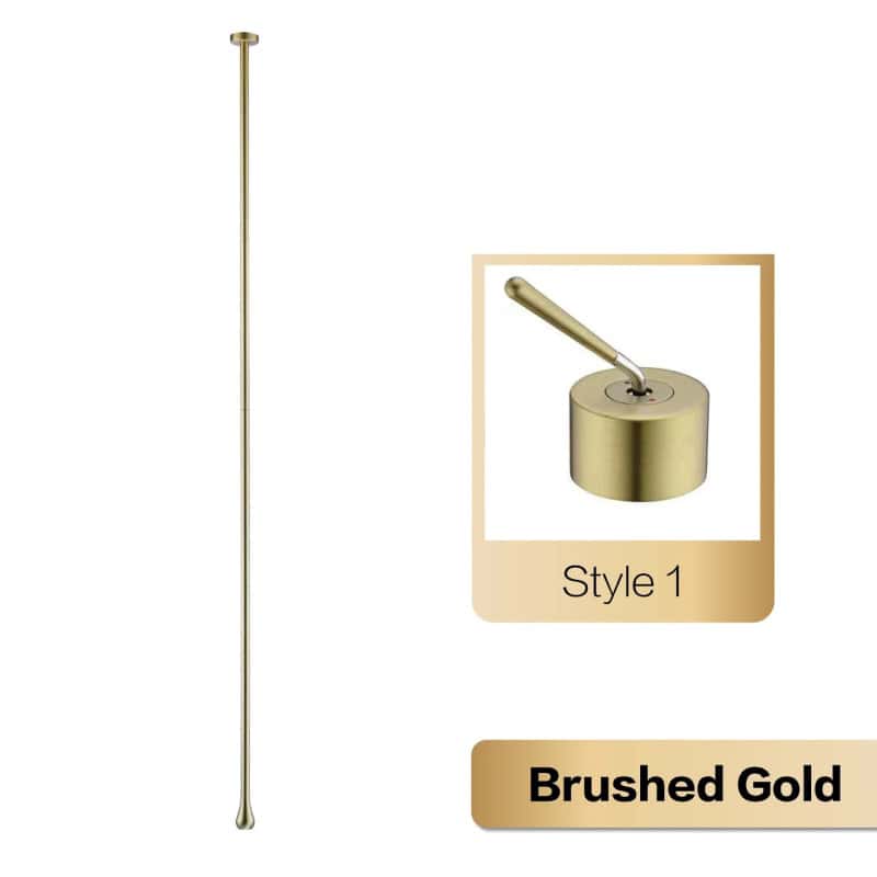 Brushed Gold / Cylindrical Faucet