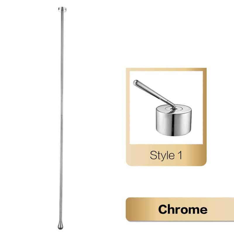 Chrome / Cylindrical Faucet