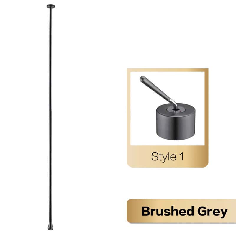 Brushed Grey / Cylindrical Faucet