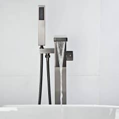 High-quality, stainless steel water fountain with a sleek design, perfect for medical clinics or spas. Durable, easy to clean, and features a water stream for hygienic handwashing or aesthetic purposes.