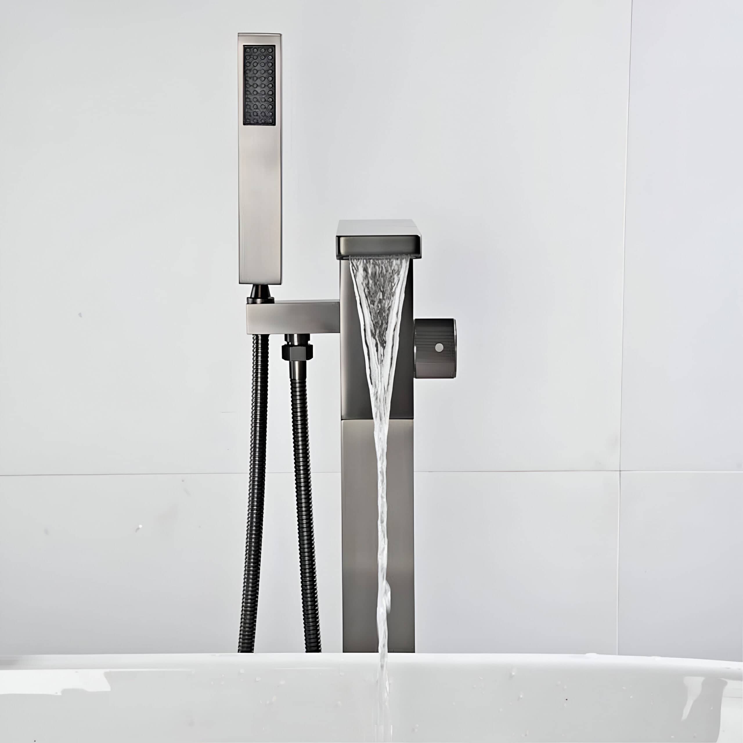 High-quality, stainless steel water fountain with a sleek design, perfect for medical clinics or spas. Durable, easy to clean, and features a water stream for hygienic handwashing or aesthetic purposes.