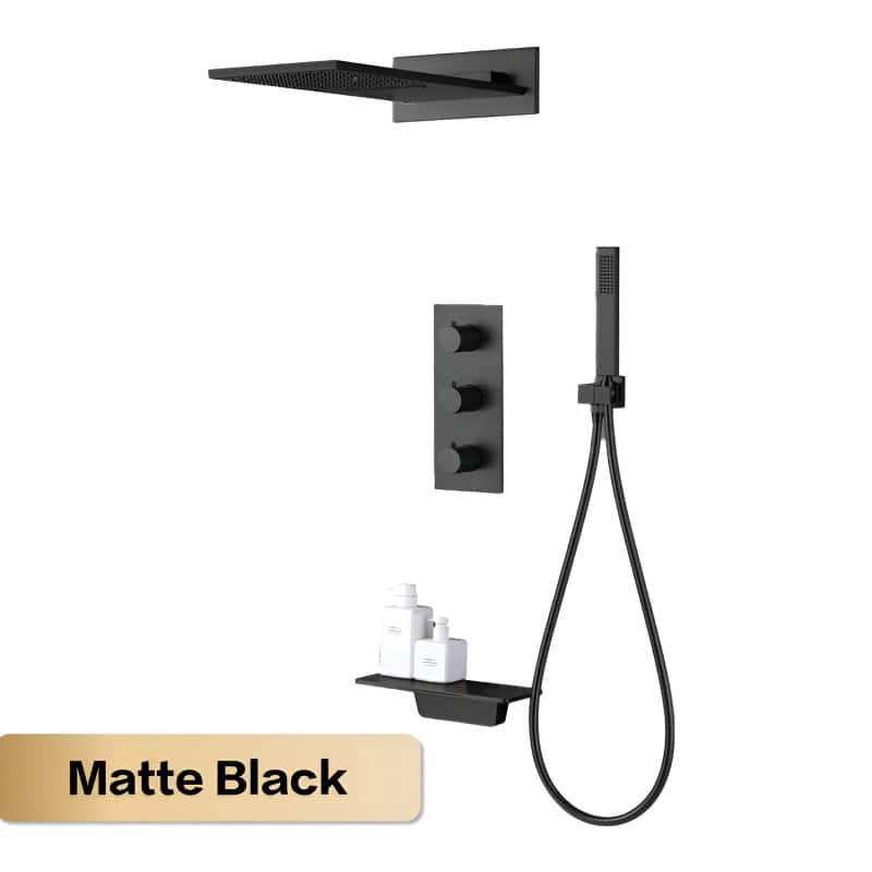 4pcs (Flat Mount) / Matte Black 02