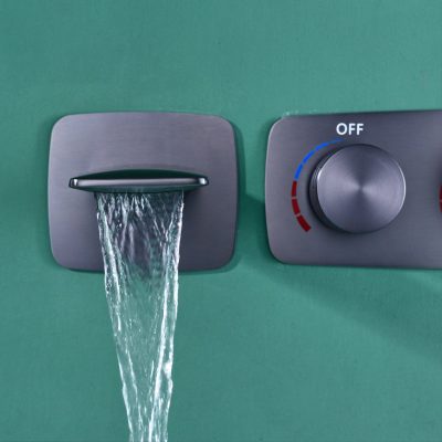 Optical store, Monalisa Medical, water faucet image, healthcare, medical supplies, clean water, professional medical environment.