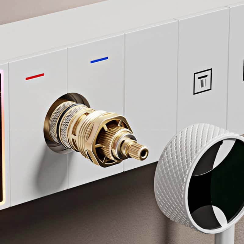 High-precision optical device with intricate gold detailing, designed for optometry and eye care. Perfect for calibration and eye testing in optometric clinics.