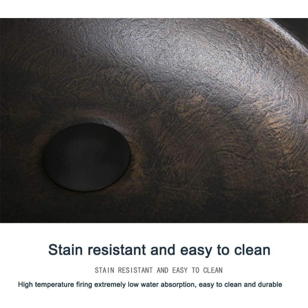 High-quality wooden bathroom sink featuring stain resistance and easy maintenance, ideal for modern bathrooms seeking durable, water-resistant fixtures.