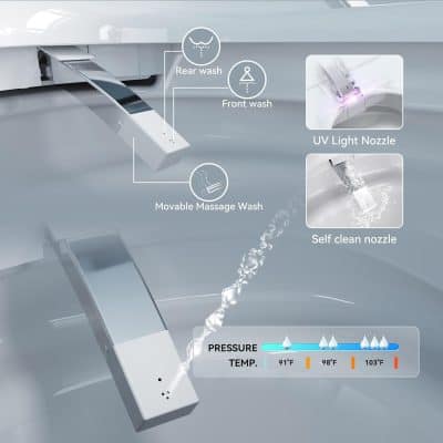 UV light nozzles and self-cleaning technology in advanced dental sterilization equipment for optimal hygiene.