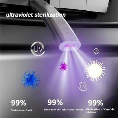 Ultraviolet sterilization for cleaning and disinfecting medical tools.