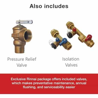 High-quality pressure relief valve and isolation valves for water systems, ensuring easy maintenance and efficient water flow management in plumbing and irrigation.