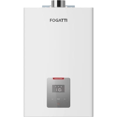 High-efficiency fogatti gas boiler ideal for residential and commercial heating solutions. Features advanced digital display, energy-saving technology, and reliable performance for optimal indoor comfort.
