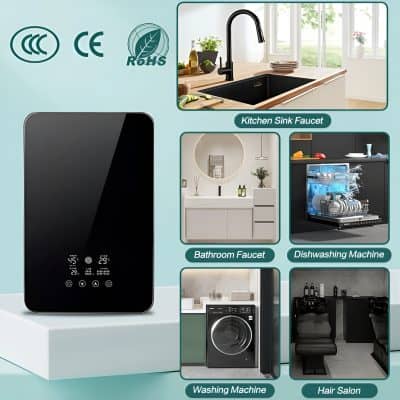 Sleek bathroom faucet with contemporary design for bathroom renovations.