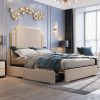Luxurious bedroom featuring stylish decor, plush bedding, and modern furniture, perfect for a relaxing and elegant home environment.