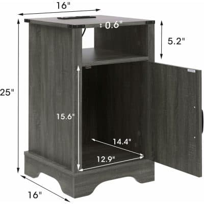 Optical storage cabinet, modern wooden furniture for office or home organization, with spacious interior and elegant design. Ideal for stylishly storing everyday items.