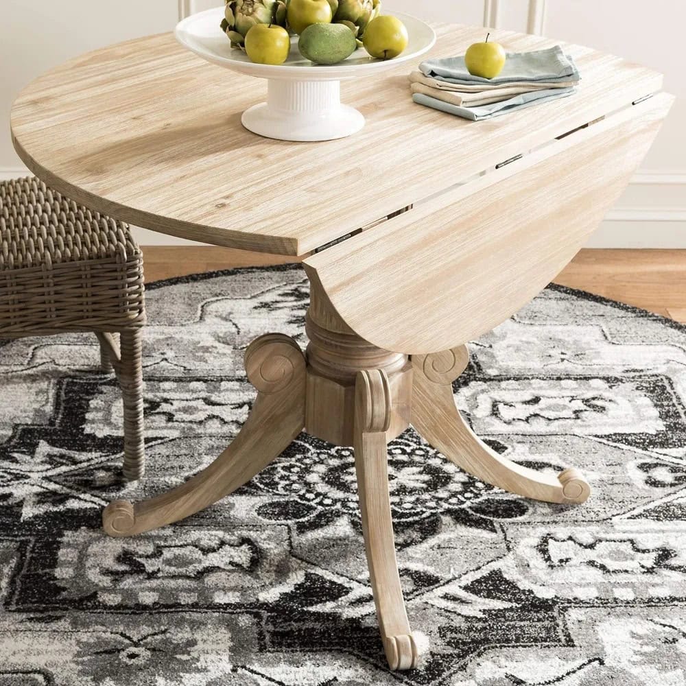 High-quality wooden dining table with classic design, perfect for home decor and family meals, available at Monalisa Store.