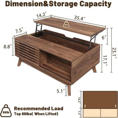 Opt storage cabinet with wood finish, multiple compartments, and a top shelf for essentials, perfect for optometry clinics or optical stores.