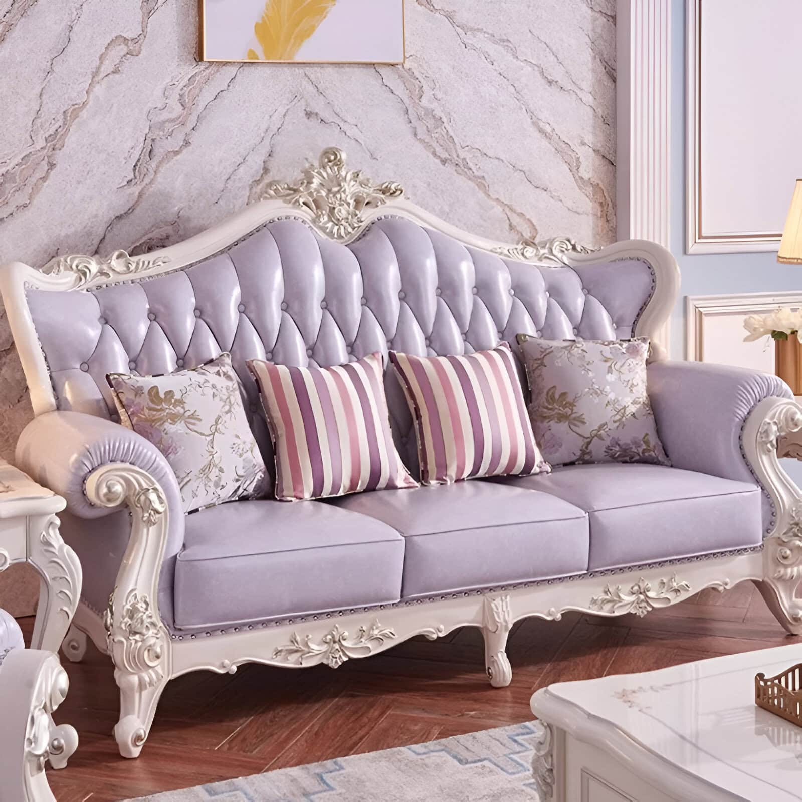 Luxury High-Back Recliner Sofa Set - Image 4