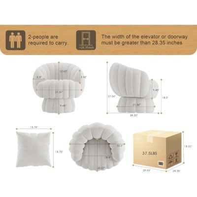 High-quality plush cushion for stylish home decor, comfortable and cozy for living rooms or bedrooms. Perfect for adding a touch of elegance and comfort to any space.