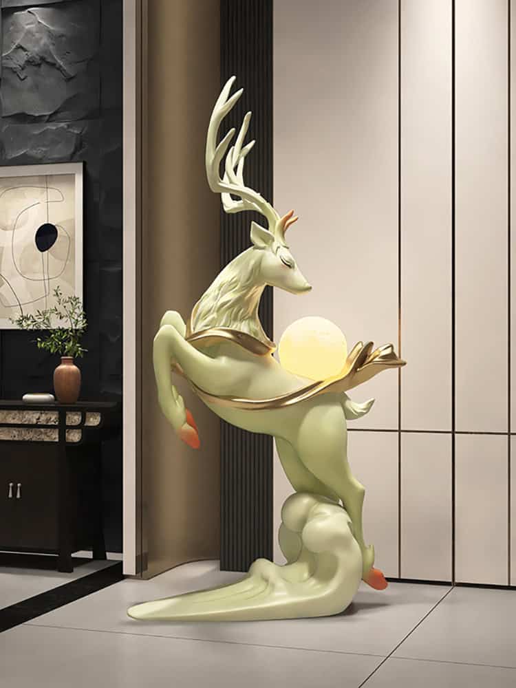 Nordic Elk Floor Lamp - Image 6