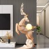 Nordic Elk Floor Lamp