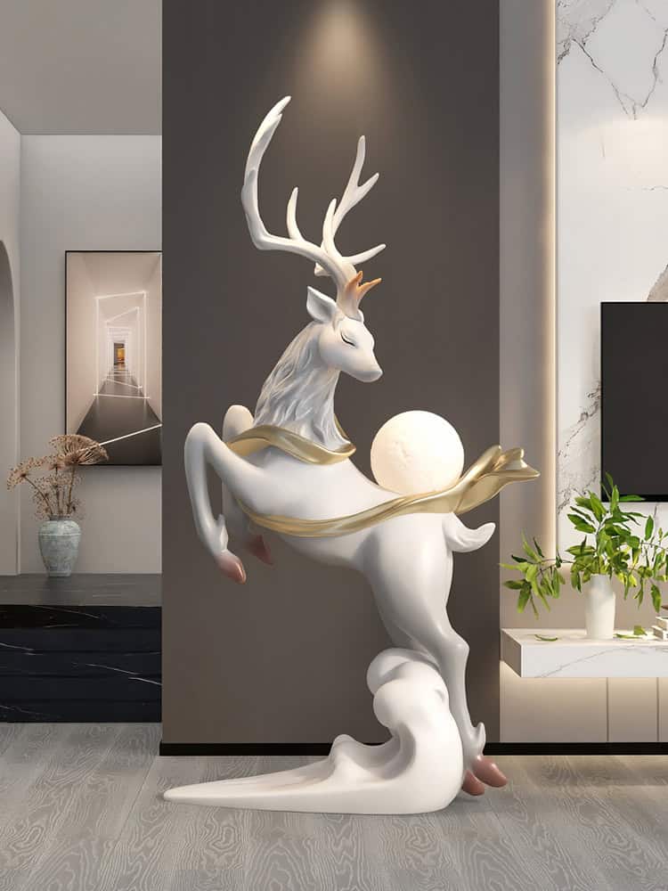 Nordic Elk Floor Lamp - Image 7