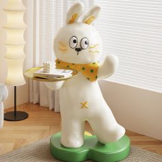 Alternative view of Creative Rabbit Statue Tray Rack