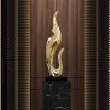 Abstract Plating Resin Statues for Living Room and Desktop Home Decor
