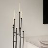 Minimalist Iron Floor-Standing Candle Holders