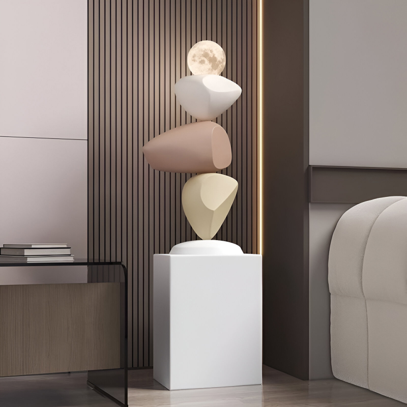 Creative Stone Floor Sculptures for Living Room and Entrance Home Decor - Image 4