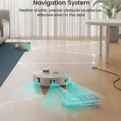DToF laser mapping navigation system for advanced autonomous devices with precise obstacle avoidance and flexible shuttle, ideal for smart home and medical environments.
