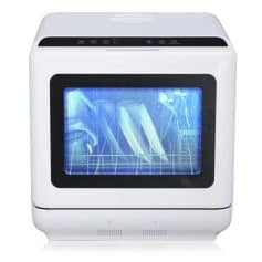 Automatic sterilizer in white with UV light for disinfecting medical instruments at Monalisa Store. Ideal for healthcare professionals seeking efficient sterilization solutions.