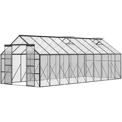 High-quality greenhouse frame for gardening, vegetable, and flower cultivation, durable and weather-resistant structure perfect for outdoor use.