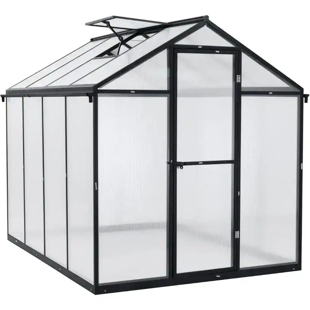 Polycarbonate greenhouse for garden and plant protection, Monalisa Store.