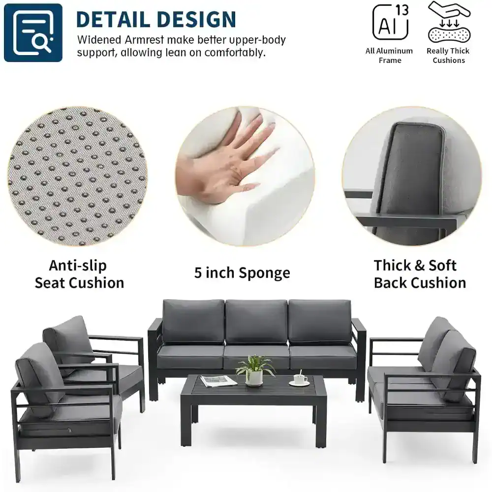 Anti-slip seat cushion for office furniture – comfortable, supportive, and durable design.