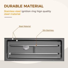 High-quality stainless steel ignition ring and durable steel material for optimal performance, ideal for medical and industrial applications.