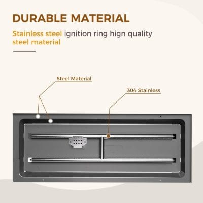 High-quality stainless steel ignition ring and durable steel material for optimal performance, ideal for medical and industrial applications.