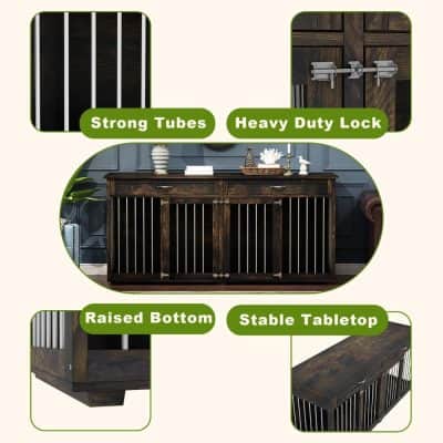 Strong Tubes and Heavy Duty Lock for durable, secure furniture for your space.