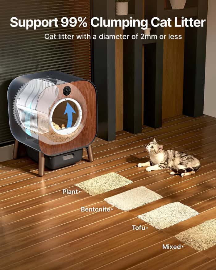 Cat litter disposal system, smart cat litter box, odor control, eco-friendly, automatic cleaning, pet hygiene, indoor pet accessories, Monalisa Medical store Alternative.