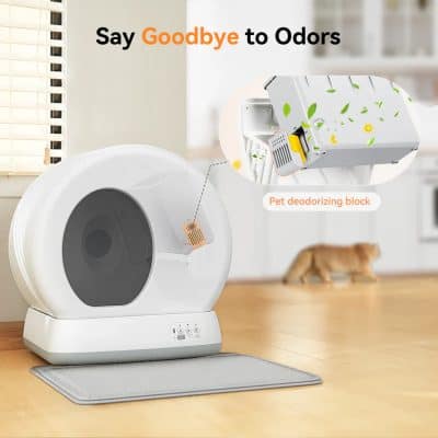Odor elimination device for pet odor control, pet deodorizing block, air purifier for pets and home, odor neutralizer, pet smell remover, Monalisa Store.