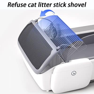 Refuse cat litter stick shovel.