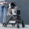 Dog pet stroller, modern pet cart, lightweight dog stroller, travel pet carrier, Monalisa Medical pet accessories, pet transportation stroller, stylish dog stroller for travel, durable pet stroller for small dogs, comfortable pet riding stroller, innovative pet strollers from Monalisa Store.